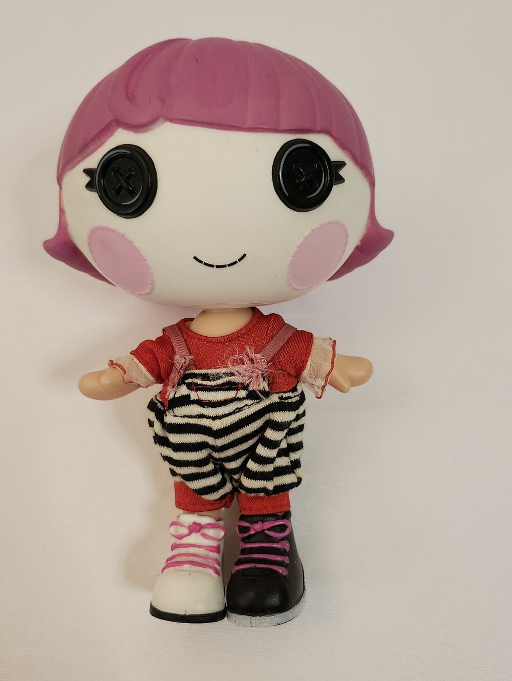 Lalaloopsy Sherri Charades Little Sister 7" Doll Only, Mime 1-07 MGA Ent *READ